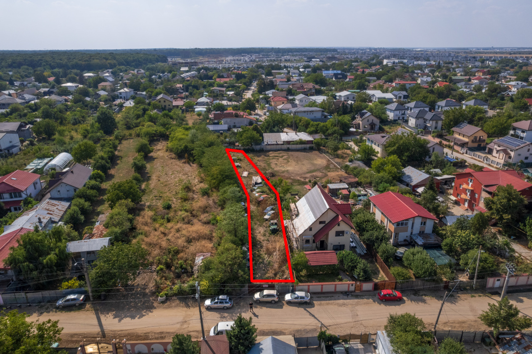 TUNARI - NICOLAE BALCESCU, TEREN CONSTRUCTII 1035 MP, FRONT 11 M! 